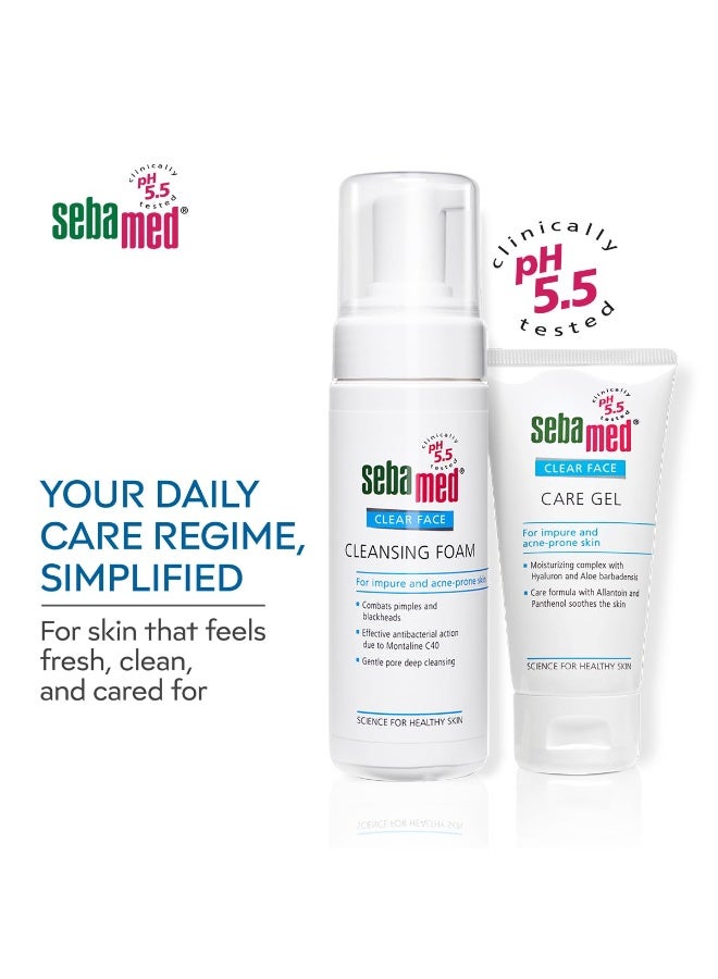 Sebamed Clear Face Cleansing Foam for Acne prone Skin 50 ml I pH 5.5 I Gentle, Effective hydrating cleanser for pimples | Face wash |men & womenl Oil Free l Clinically proven l Toxin free - Image 4